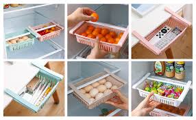 Organisateur de Frigo Extensible (lot de 4)